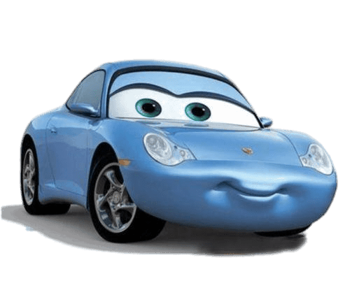 Check out this transparent Cars Sally PNG image