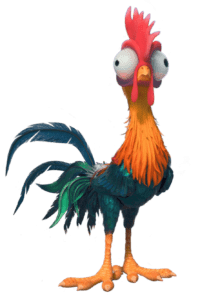 Moana Hei Hei the rooster