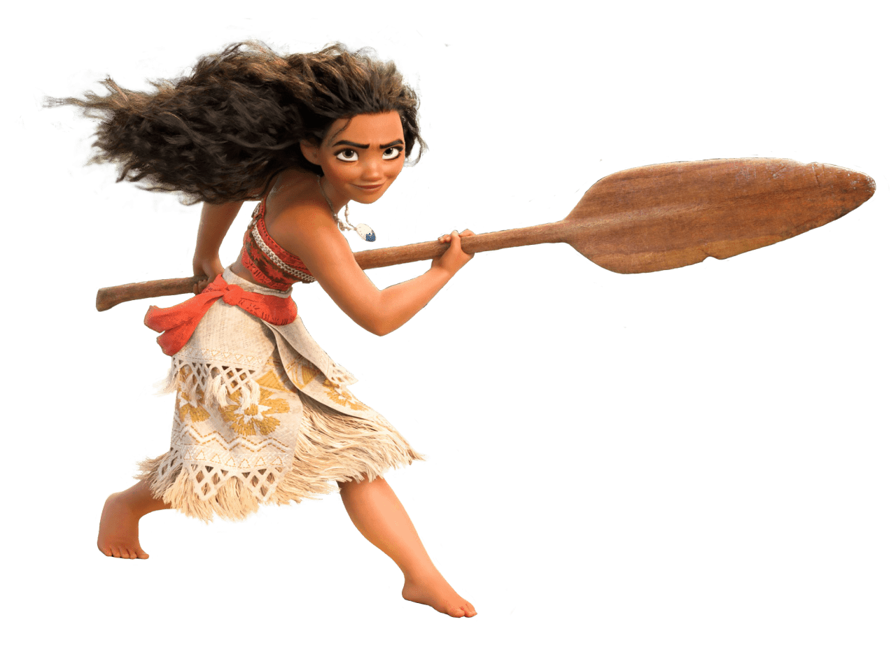 Check out this transparent Moana fighting PNG image
