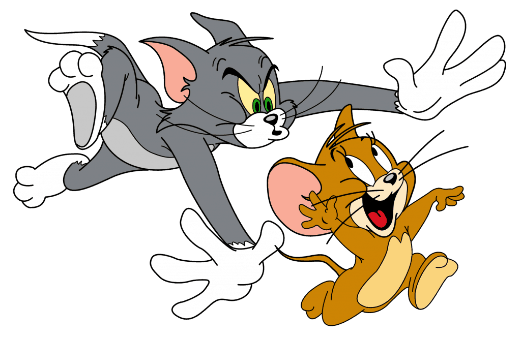 tom trying to catch jerry