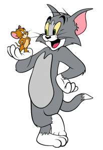tom holding jerry