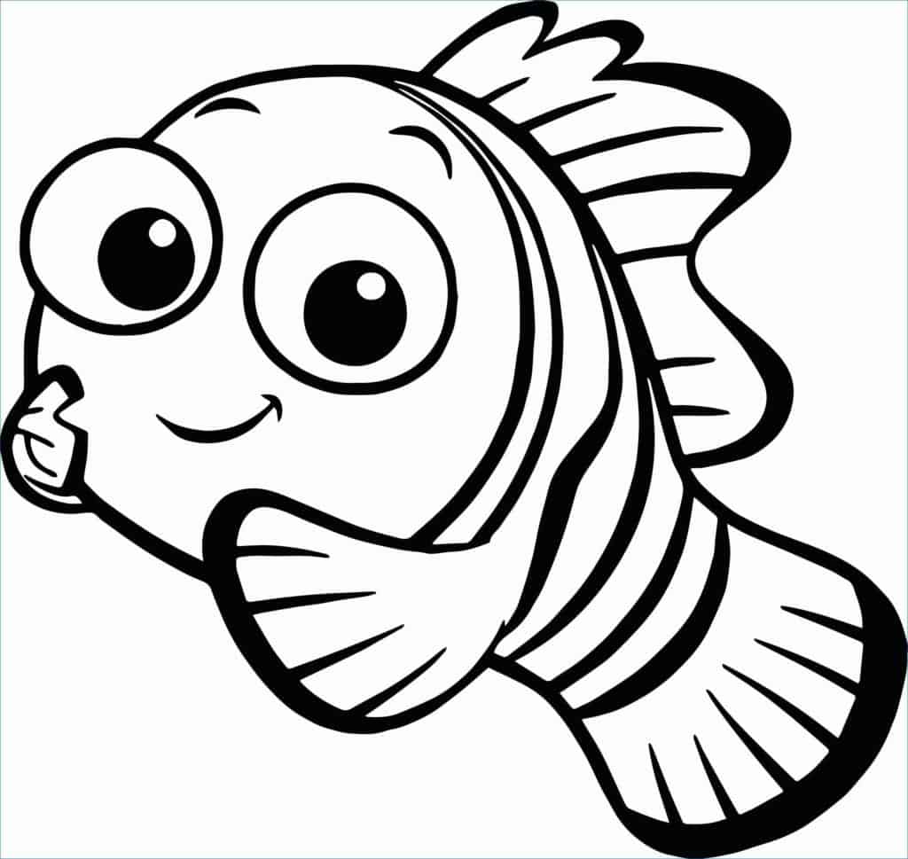 Finding Nemo colouring image