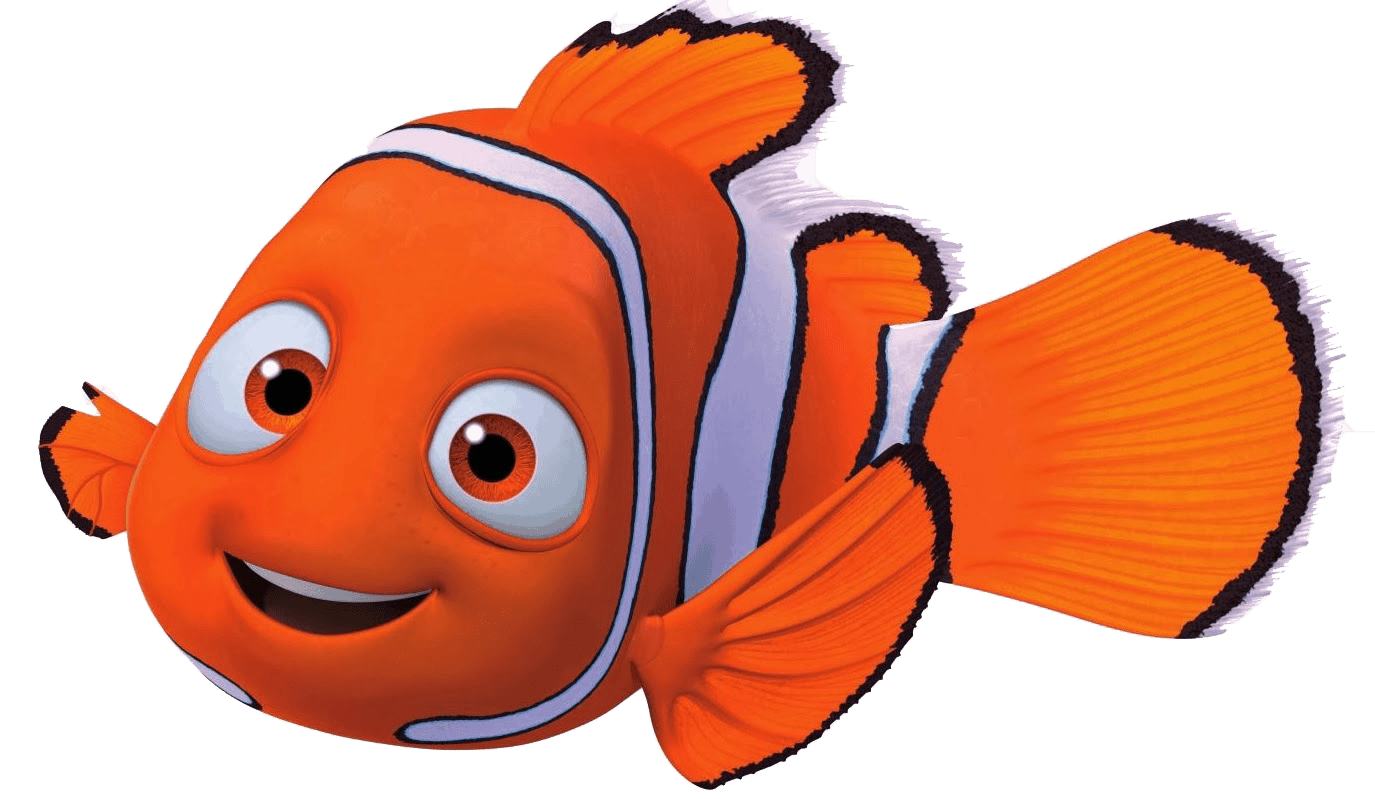 Finding Nemo close-up PNG