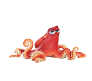 Finding Nemo Squid Character