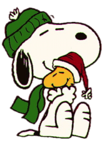 Peanuts Snoopy and Woodstock Winter Christmas outfit