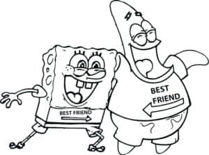 SpongeBob and Patrick Best Friends