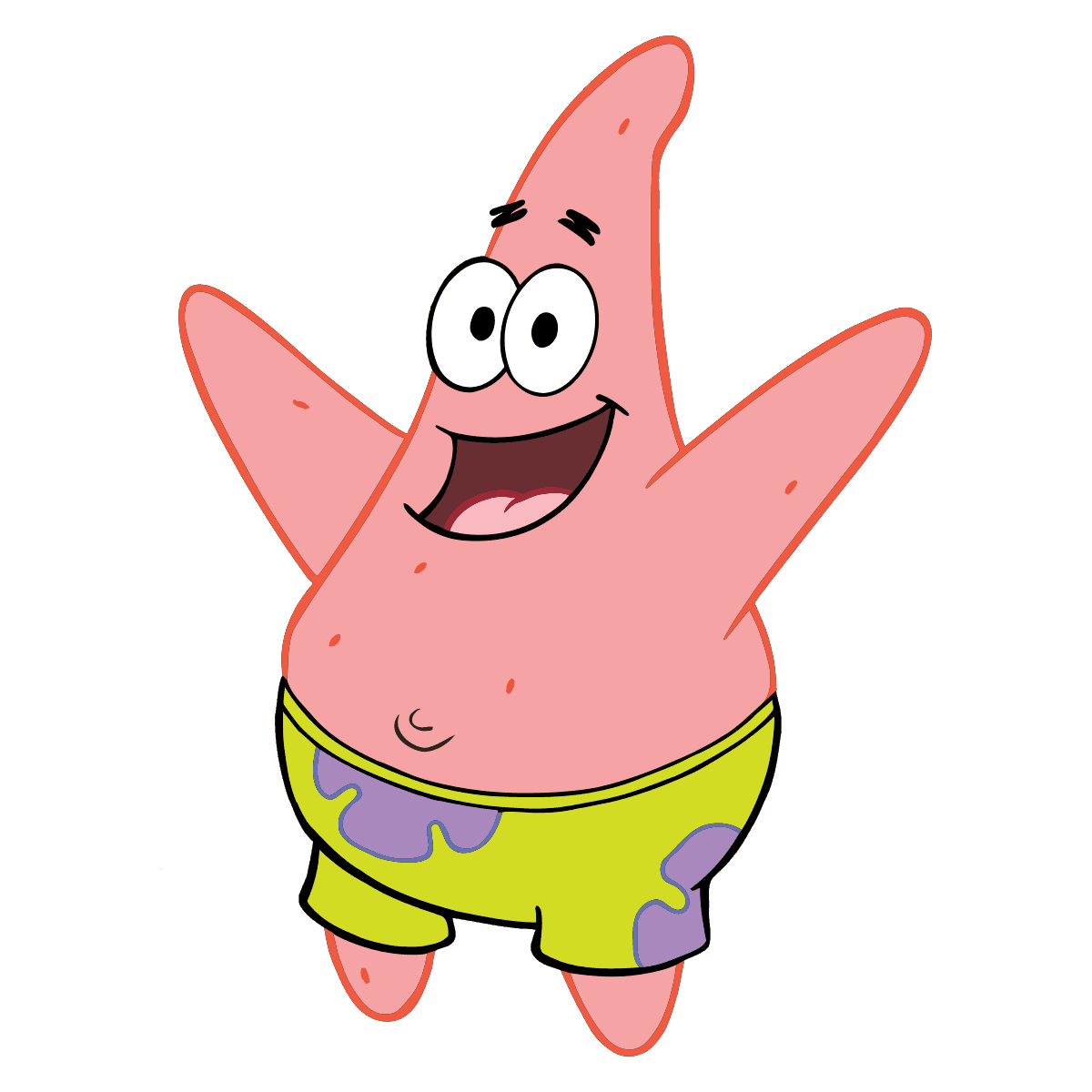 Check out this transparent SpongeBob  Happy Patrick  Star 