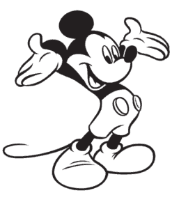 Mickey Mouse Happy