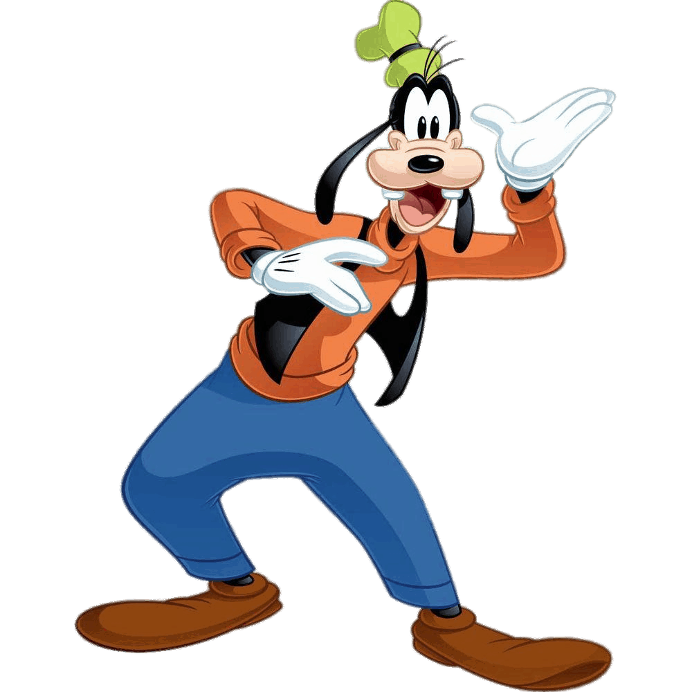 Mickey Mouse's friend Goofy PNG Image