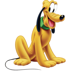 Mickey Mouse Dog Pluto