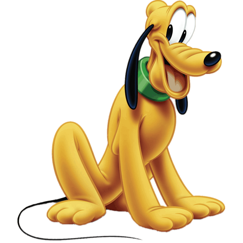 Mickey Mouse Dog Pluto PNG Image