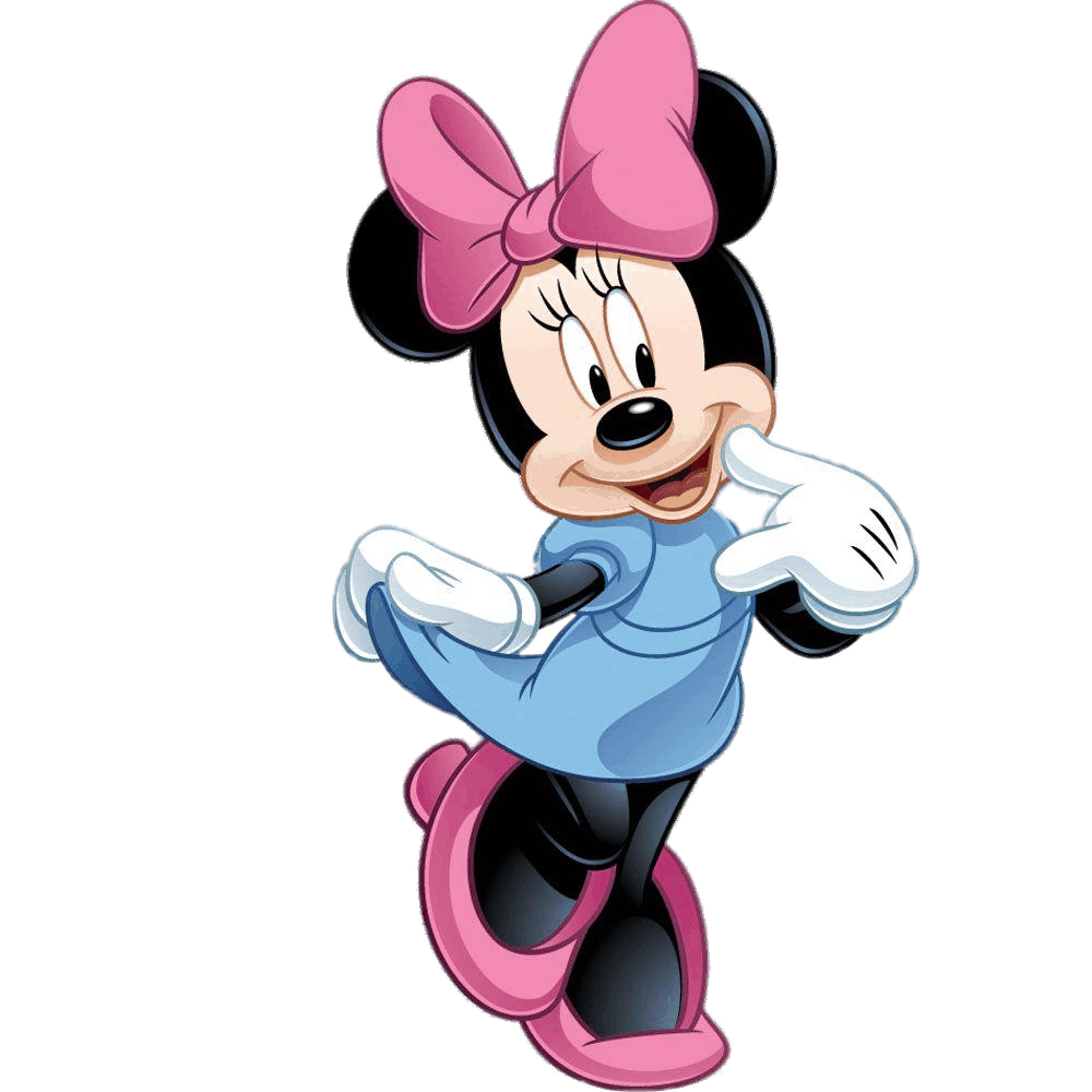 Check out this transparent Minnie Mouse PNG image