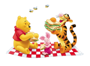 Winnie the Pooh picnic