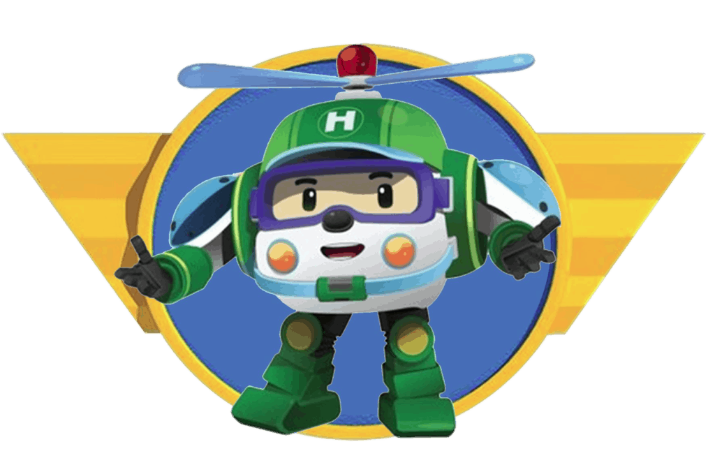 Check Out This Transparent Robocar  Poli  Character Heli Png 