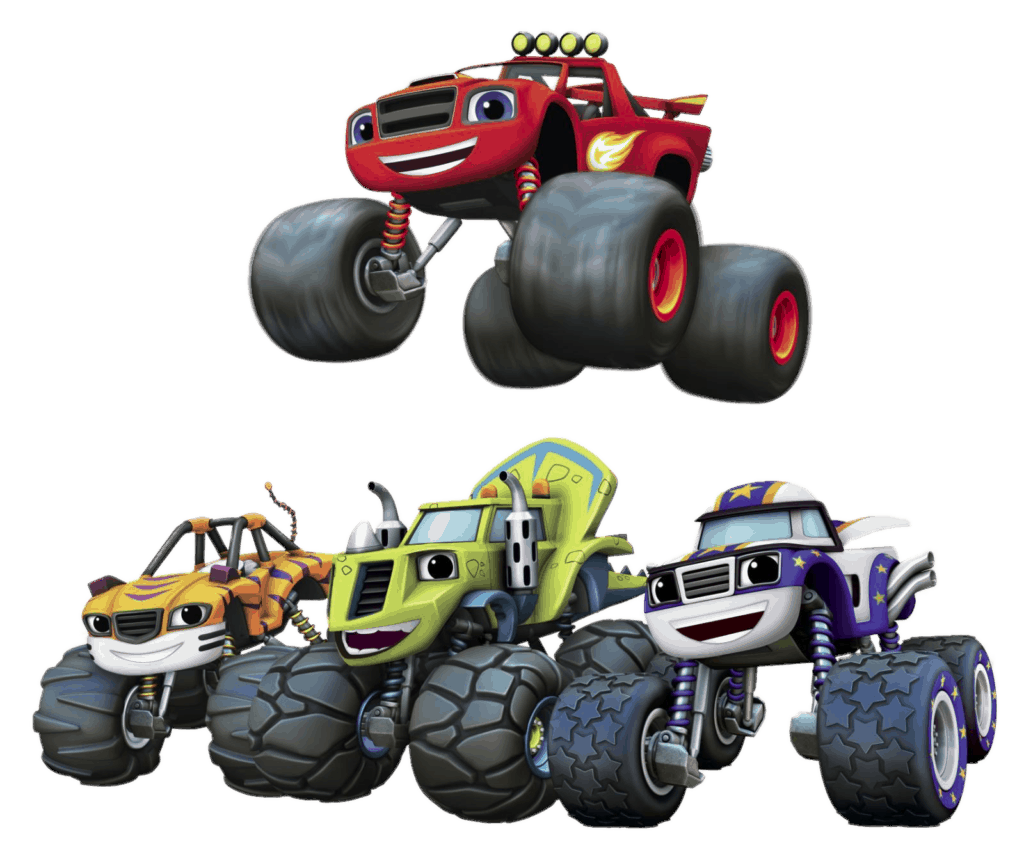 Blaze and the Monster Machines PNG images.
