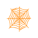 halloween spider web png