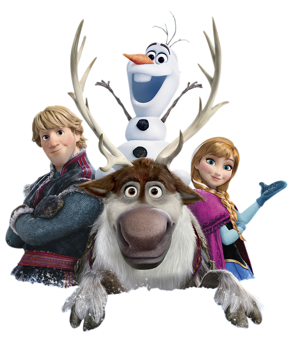 Frozen Cartoon Goodies, videos and transparent images