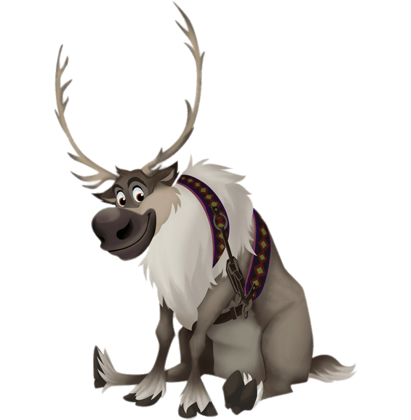 Download Check out this transparent Frozen Sven the Reindeer PNG image