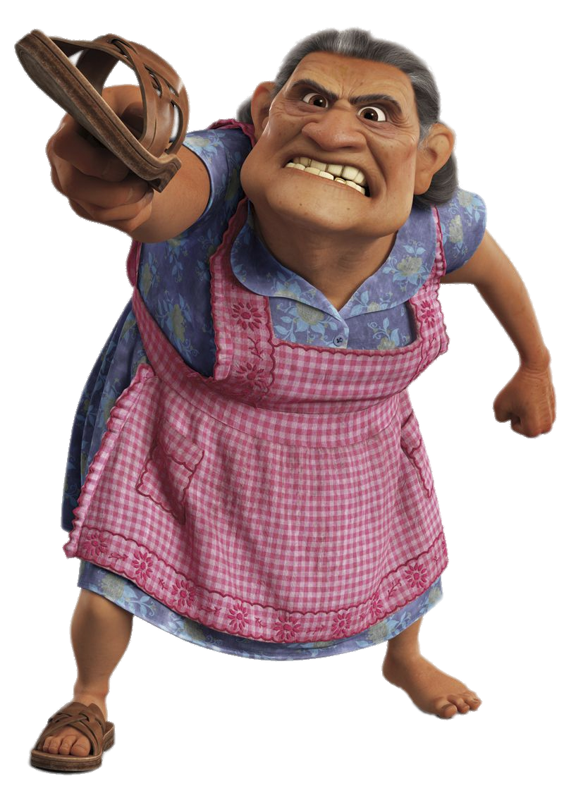 Check out this transparent Coco Abuelita very angry PNG image