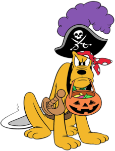 Pluto Pirate costume Halloween