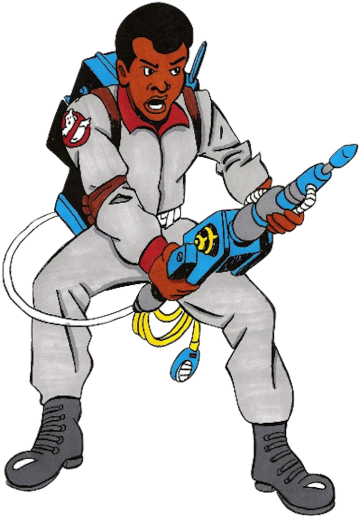 The Real Ghostbusters Winston Zeddemore PNG Image