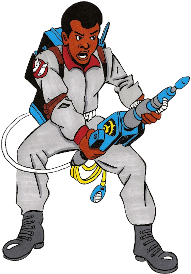 Check out this transparent The Real Ghostbusters Winston Zeddemore PNG