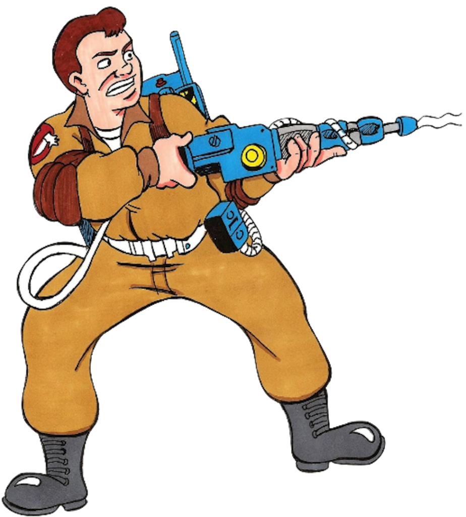 The Real Ghostbusters Ray Stantz PNG Image
