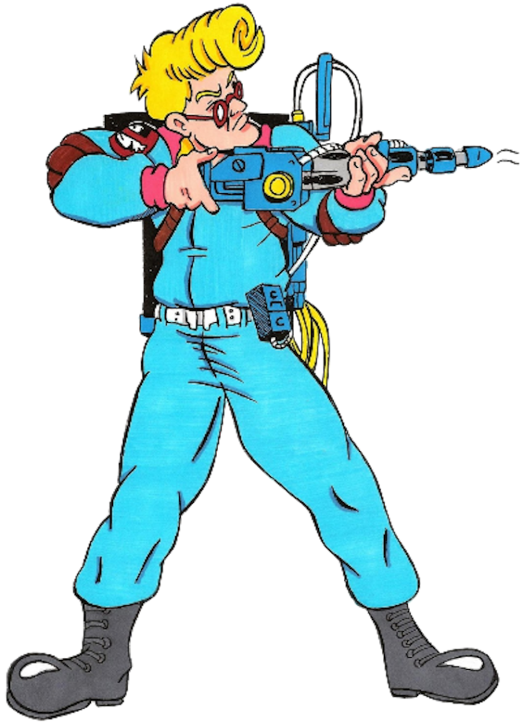 The Real Ghostbusters Egon Spengler PNG Image