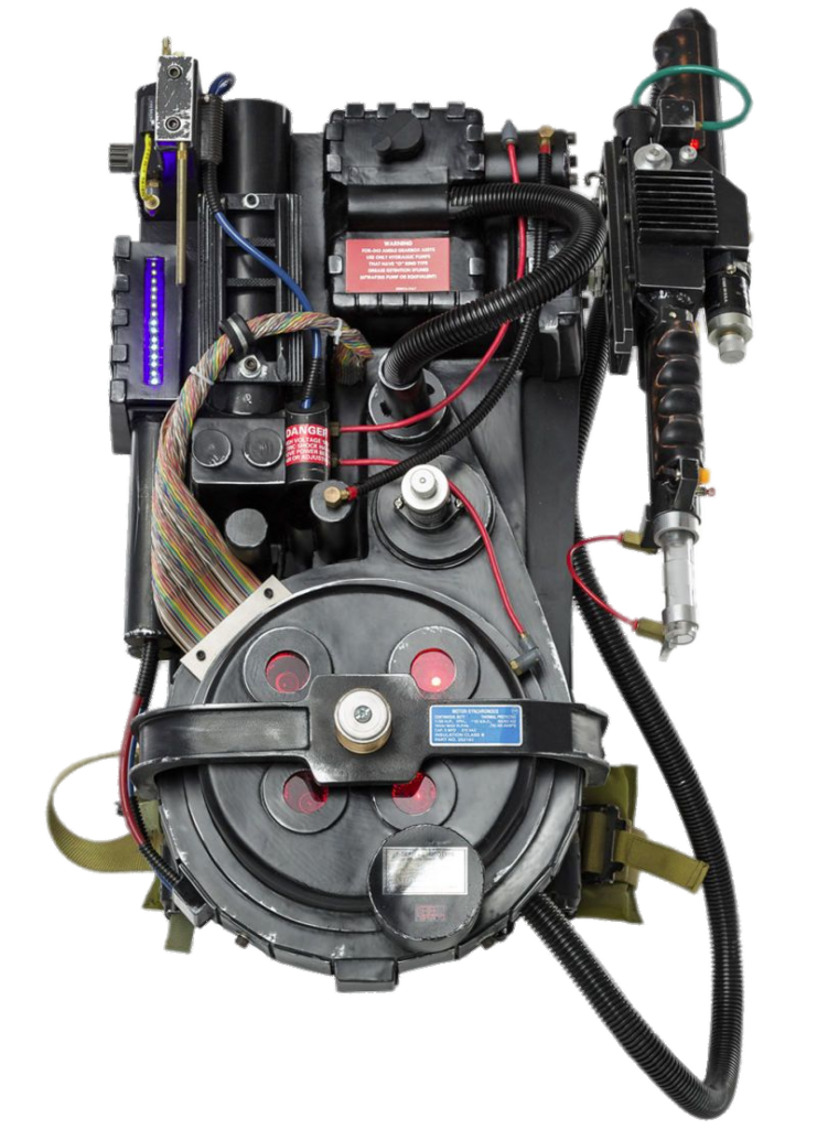The Real Ghostbusters Proton Pack PNG Image