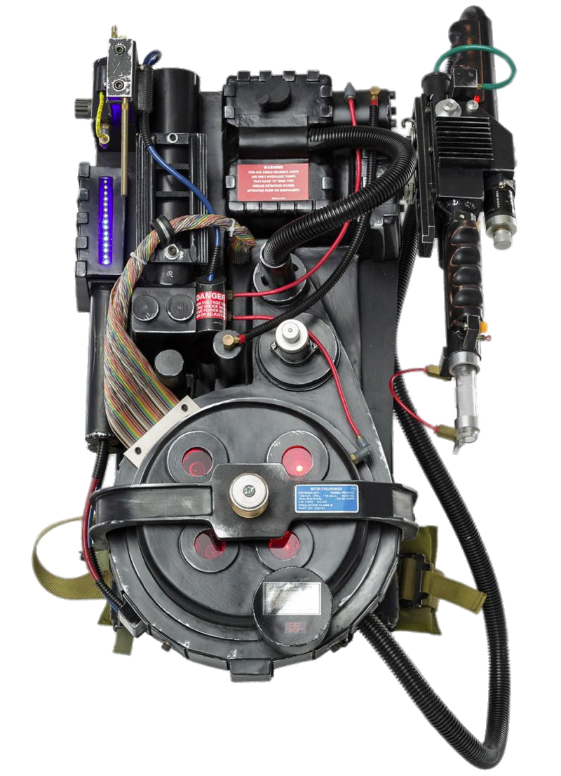 Check out this transparent The Real Ghostbusters Proton Pack PNG image