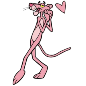 Pink Panther in love