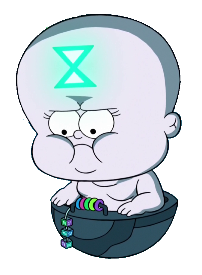 Gravity Falls Time Baby PNG Image
