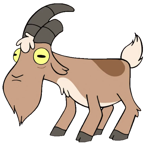 Gravity Falls Gompers the goat PNG Image