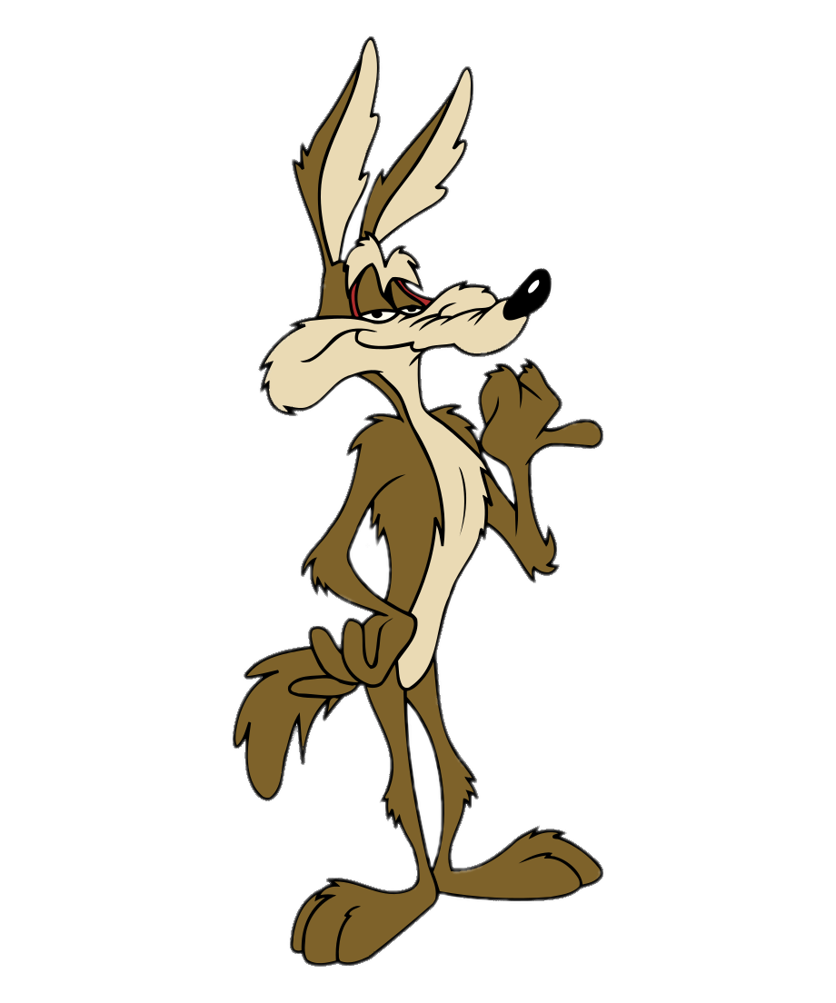 Check out this transparent Wile E. Coyote PNG image.