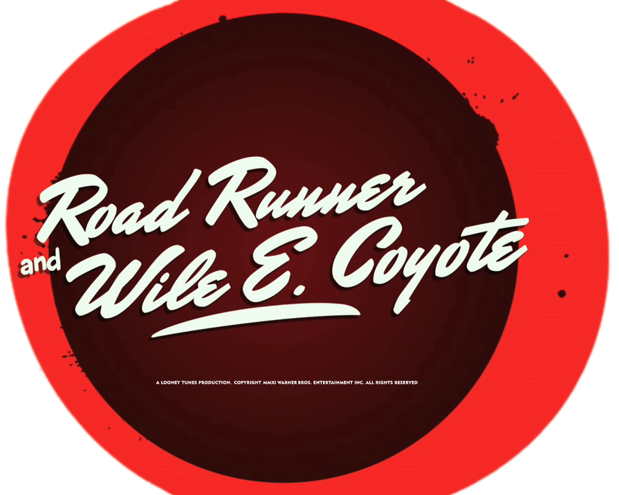 Road Runner and Wile E. Coyote Logo