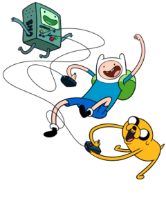 Adventure Time Jake, Finn and BMO