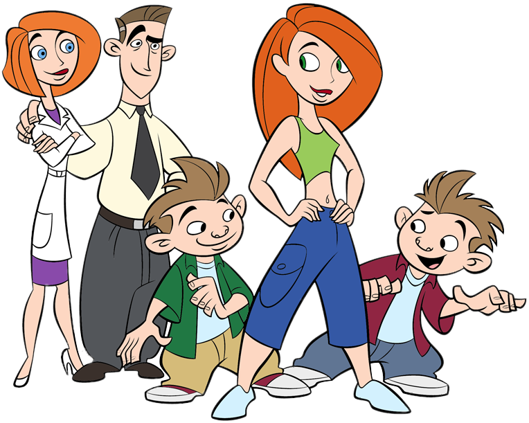 Kim Possible and family