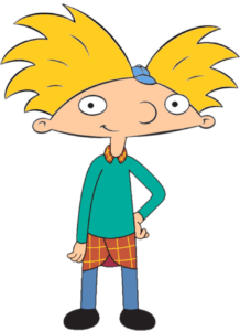 Hey Arnold ! smiling