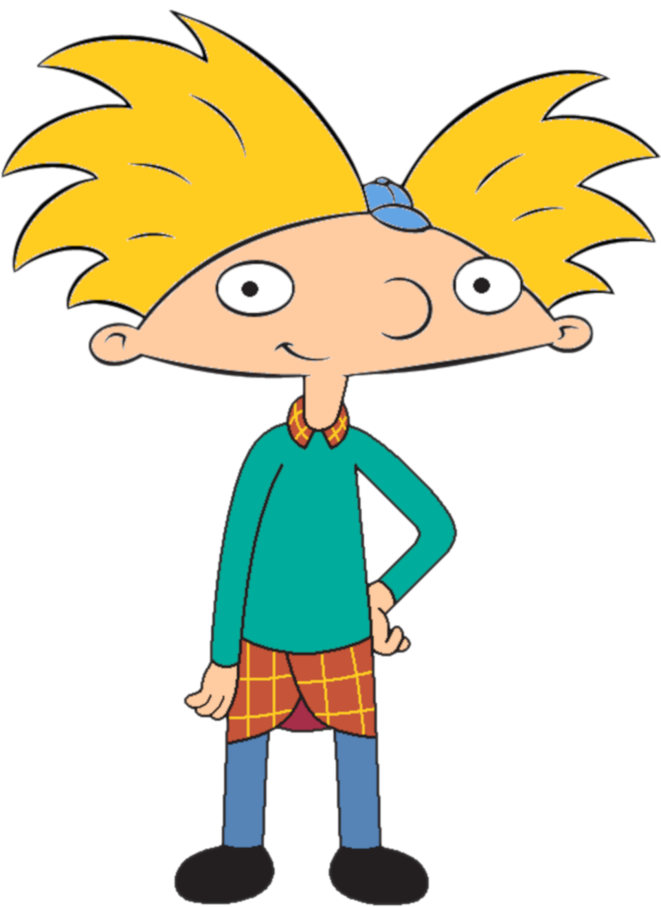 Check out this transparent Hey Arnold smiling PNG image