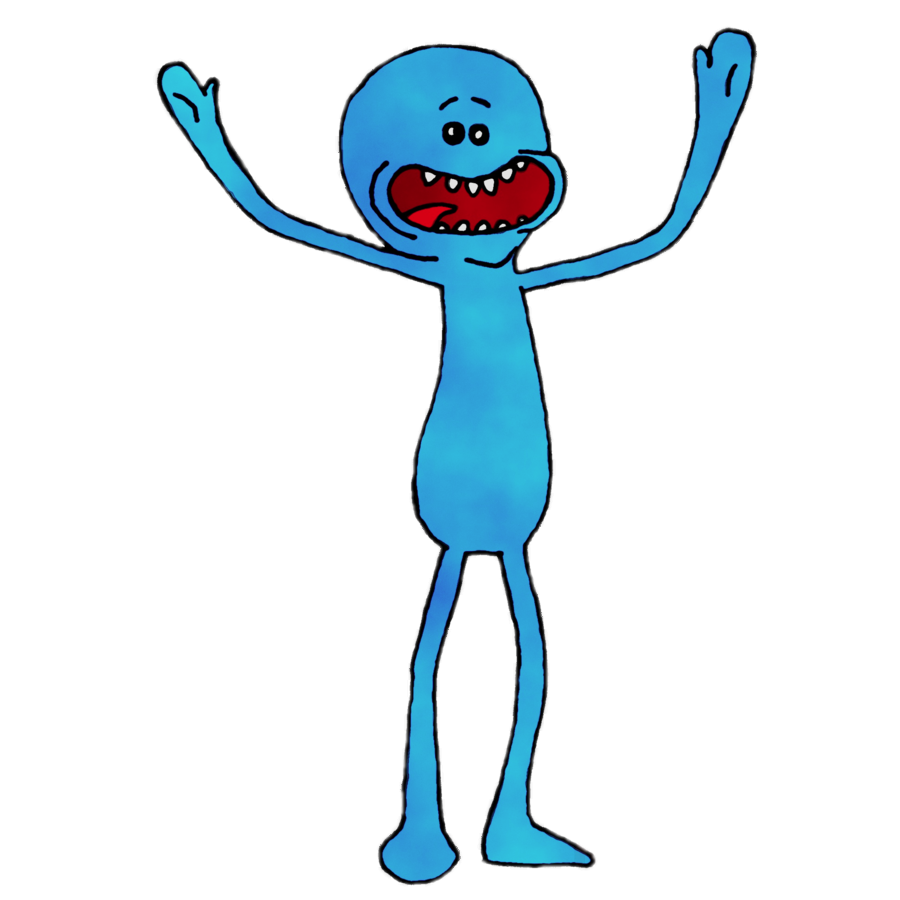 Check Out This Transparent Rick And Morty Character Mr Meeseeks Png Image