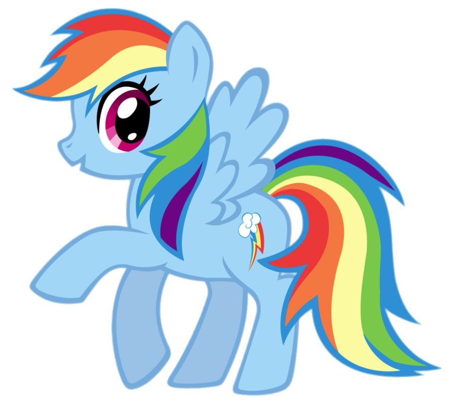 My Little Pony Rainbow Dash PNG Image