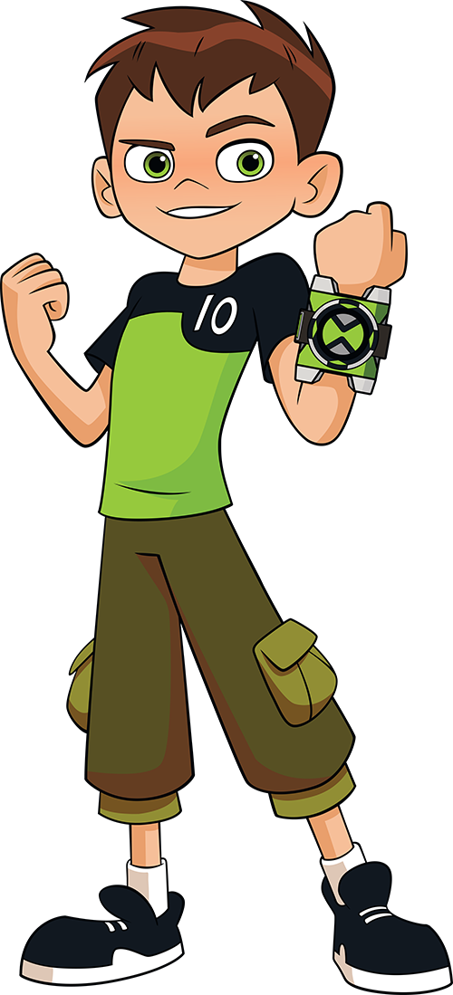 Ben 10 Showing the Omnitrix transparent PNG - StickPNG