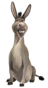 Shrek Character Donkey PNG Image