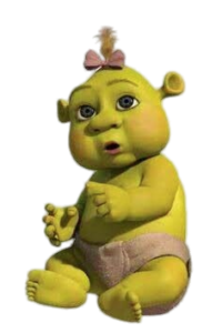 Shrek Baby Ogre Girl