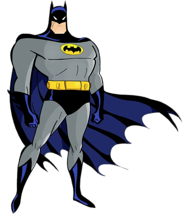 Batman waving cape