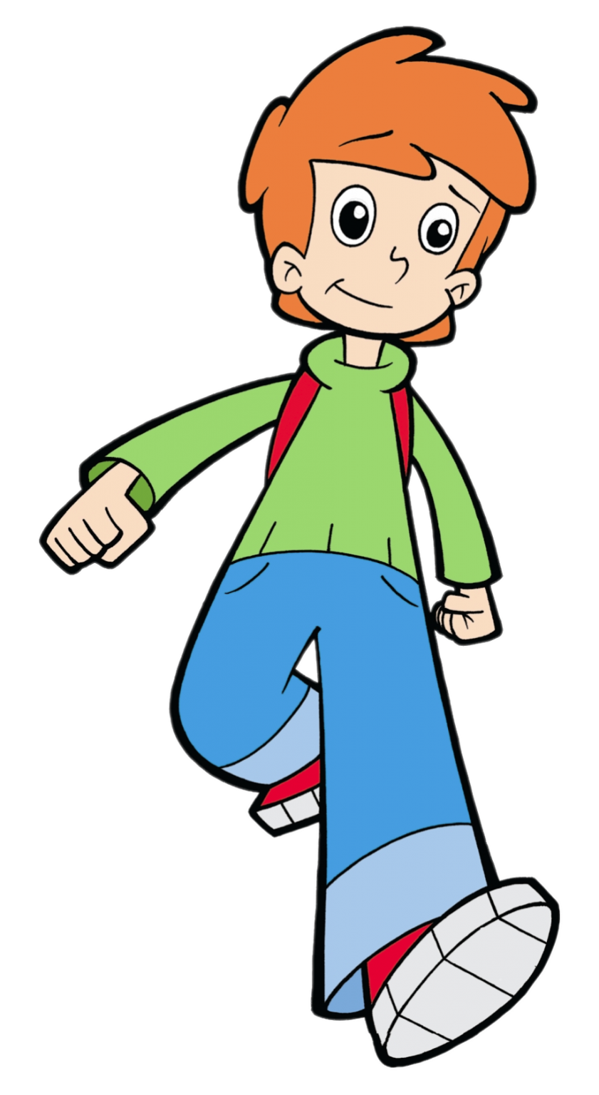 Check Out This Transparent Cyberchase Matt Walking Png Image