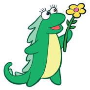 Check out this transparent Dora Character Isa Iguana ...