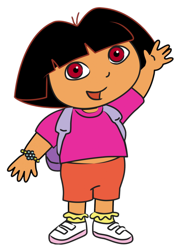 Check Out This Transparent Dora The Explorer Waving Png Image
