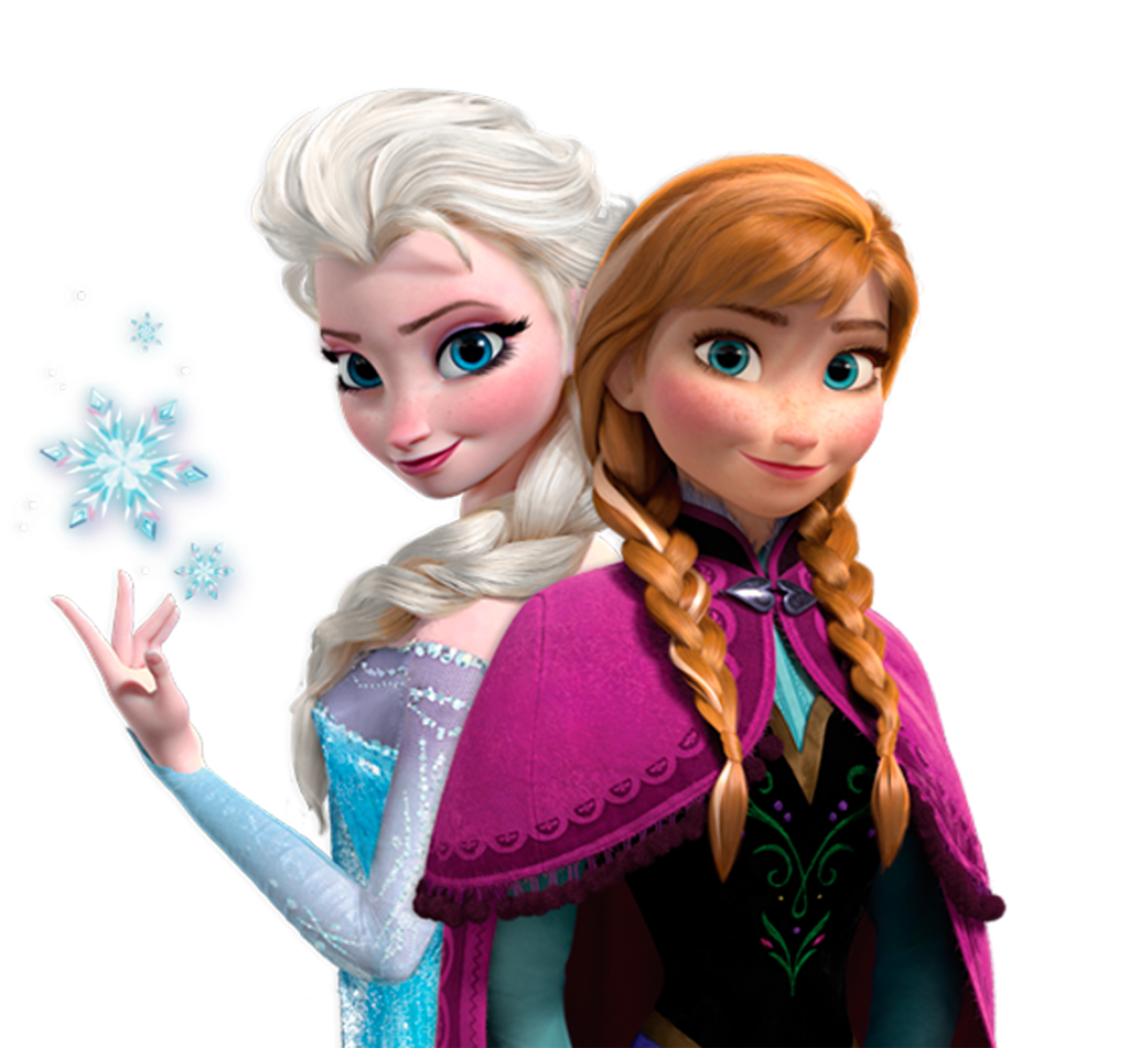Elsa and Anna Frozen 2 close up