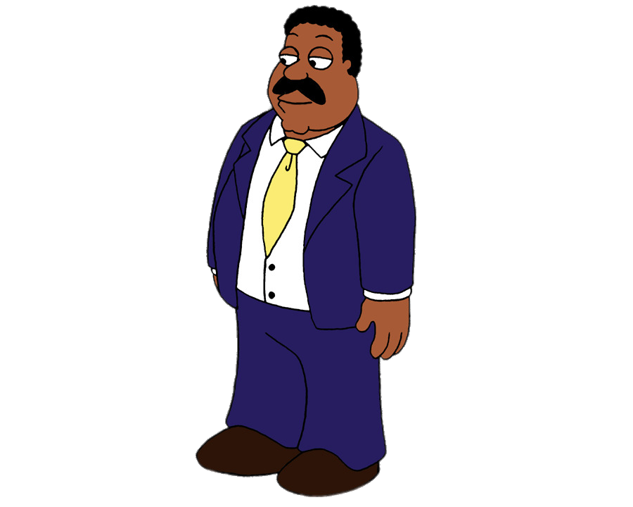 Family Guy Cleveland Brown Cosplay Costume